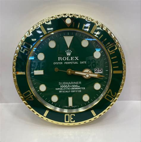 Rolex submariner wall clock